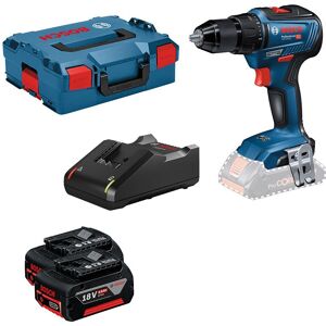 Bosch Gsr 18v-55 3x5.0ah Gal 18v-40 L-boxx Electric Screwdriver Plateado