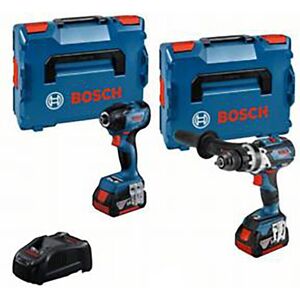 Bosch Gsb18v-110 Gdr 2x5ah Gal 2xlb Hammer Drill Cordless Plateado