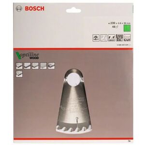 Bosch Disco De Sierra Circular Para Madera Op Wo H 230x30-48 Grey One Size Bosch Disco De Sierra Circular Para Madera Op Wo H 230x30-48 Grey One Size
