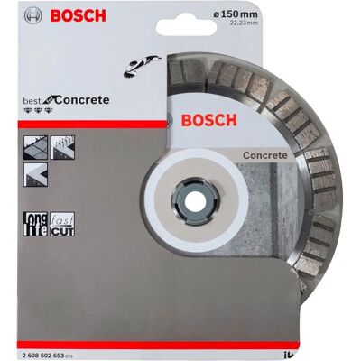 Disco de corte con diamante Bosch 150mm para concreto Disco de corte con diamante Bosch 150mm para concreto