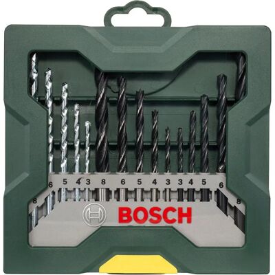 Bosch Juego De Brocas Mini-x-line 15 Piezas Silver One Size Bosch Juego De Brocas Mini-x-line 15 Piezas Silver One Size