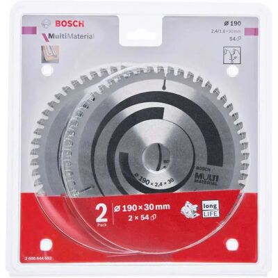Bosch Modelo 2608644652 - Hojas de sierra circular - 190mm, 30mm, 54D Bosch Modelo 2608644652 - Hojas de sierra circular - 190mm, 30mm, 54D