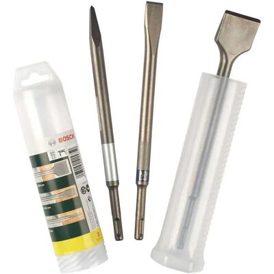 Bosch Juego De Cinceles Prom 3 Unidades Clear / Silver One Size Bosch Juego De Cinceles Prom 3 Unidades Clear / Silver One Size