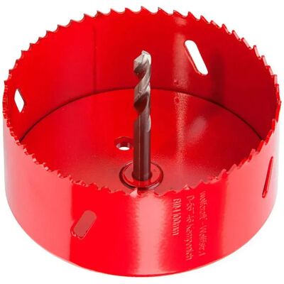 Wolfcraft Sierra De Corona Bimetálica 5493000 100 Mm Red One Size Wolfcraft Sierra De Corona Bimetálica 5493000 100 Mm Red One Size