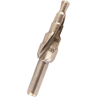 Ruko Broca Escalonada Hss 5 4.8-10.65 Mm Silver One Size Ruko Broca Escalonada Hss 5 4.8-10.65 Mm Silver One Size