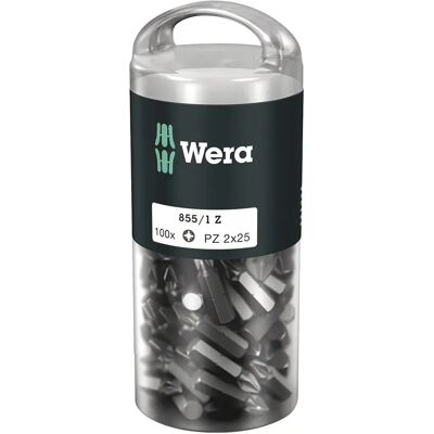 Wera Juego De Puntas Para Destornillador 855/1 Z 100 Unidades Grey One Size Wera Juego De Puntas Para Destornillador 855/1 Z 100 Unidades Grey One Size
