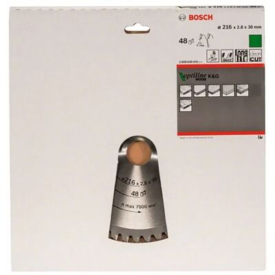 Bosch Disco De Sierra Circular Para Madera Op Wo B 216x30-48 Grey One Size Bosch Disco De Sierra Circular Para Madera Op Wo B 216x30-48 Grey One Size