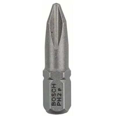 Bosch Punta De Estrella Ph2 C 25 Mm 100 Unidades Grey One Size Bosch Punta De Estrella Ph2 C 25 Mm 100 Unidades Grey One Size