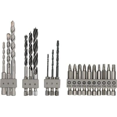 Juego de taladro universal Bosch 2609256989 - 19 piezas Juego de taladro universal Bosch 2609256989 - 19 piezas