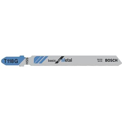 Hojas de sierra de calar Bosch T118G - Pack de 5 Hojas de sierra de calar Bosch T118G - Pack de 5