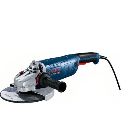 Amoladora Bosch GWS 24-230 P - 230mm, 2400W, Interruptor de protección Amoladora Bosch GWS 24-230 P - 230mm, 2400W, Interruptor de protección