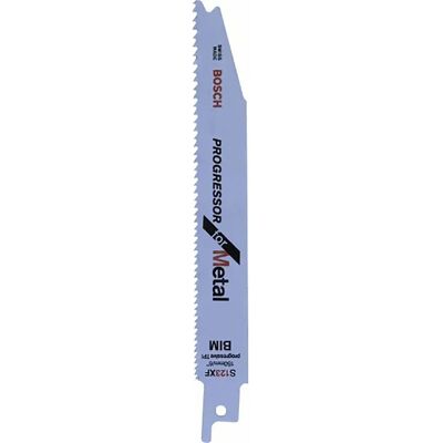 Bosch S 123 XF Hoja de Sierra Bimetálica - Herramienta de Corte de Metal Bosch S 123 XF Hoja de Sierra Bimetálica - Herramienta de Corte de Metal
