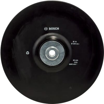 Bosch Plato De Lijado Para Amoladora 230 Mm Black One Size Bosch Plato De Lijado Para Amoladora 230 Mm Black One Size