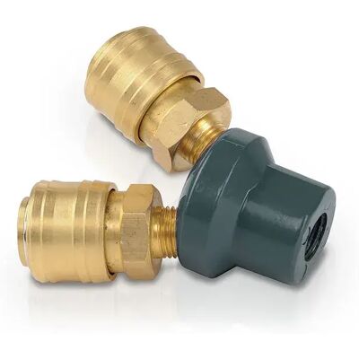 Powerplus Conector De Manguera Y Int 1/4´´ Black One Size Powerplus Conector De Manguera Y Int 1/4´´ Black One Size
