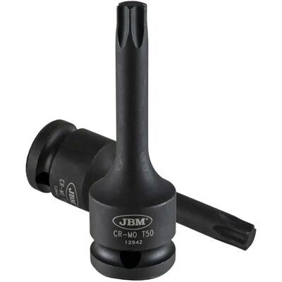 Jbm Punta Torx 1/2´´ T55 Impact Black One Size Jbm Punta Torx 1/2´´ T55 Impact Black One Size