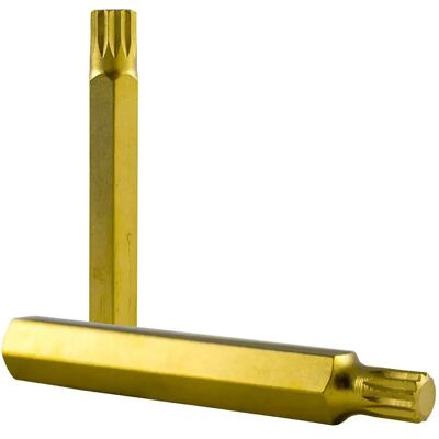 Jbm Punta Torx Heavy Duty 75 Mm M14 Golden One Size Jbm Punta Torx Heavy Duty 75 Mm M14 Golden One Size