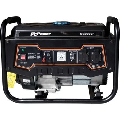 Itcpower Generador Eléctrico De Gasolina 2800w Black One Size Itcpower Generador Eléctrico De Gasolina 2800w Black One Size