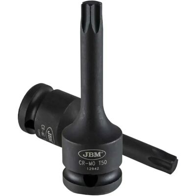Jbm Punta Torx T70 1/2´´ Impact Black One Size Jbm Punta Torx T70 1/2´´ Impact Black One Size