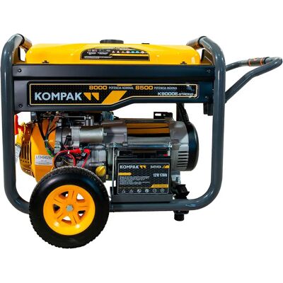 Kompak Generador Eléctrico De Gasolina K9000e 8000w Yellow One Size Kompak Generador Eléctrico De Gasolina K9000e 8000w Yellow One Size