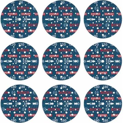 Bosch Papel De Lija Expert O780 3x80/3x120/3x180 150 Mm 9 Unidades Blue One Size Bosch Papel De Lija Expert O780 3x80/3x120/3x180 150 Mm 9 Unidades Blue One Size