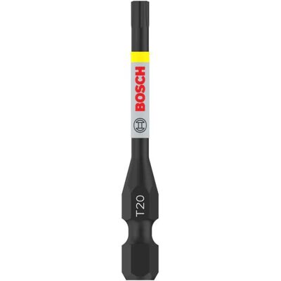 Bosch Punta Torx Pro Impact T20 2 Unidades Black One Size Bosch Punta Torx Pro Impact T20 2 Unidades Black One Size