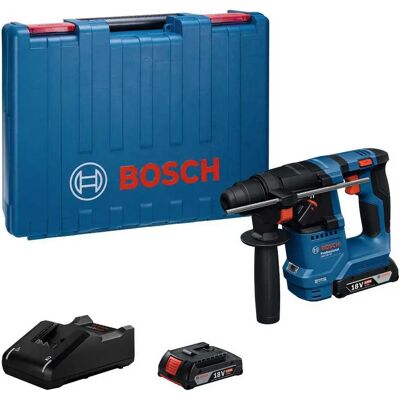 Bosch Martillo Demoledor Gbh 18v-18 + 2 Bat 2.0ah Black / Blue One Size Bosch Martillo Demoledor Gbh 18v-18 + 2 Bat 2.0ah Black / Blue One Size
