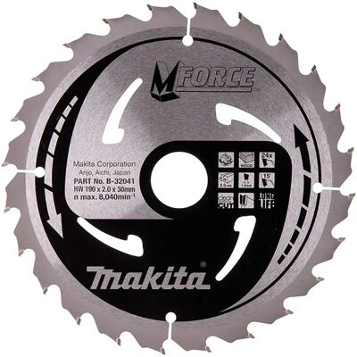 Makita Disco De Sierra Circular Para Madera B-32041 190x30 Mm Metallic One Size Makita Disco De Sierra Circular Para Madera B-32041 190x30 Mm Metallic One Size