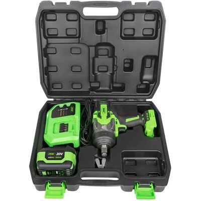 Jbm Destornillador De Impacto 3/4´´ 1300nm Green / Black One Size Jbm Destornillador De Impacto 3/4´´ 1300nm Green / Black One Size