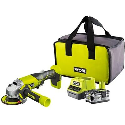 Ryobi Amoladora Angular One+ R18ag-140s Grey One Size Ryobi Amoladora Angular One+ R18ag-140s Grey One Size