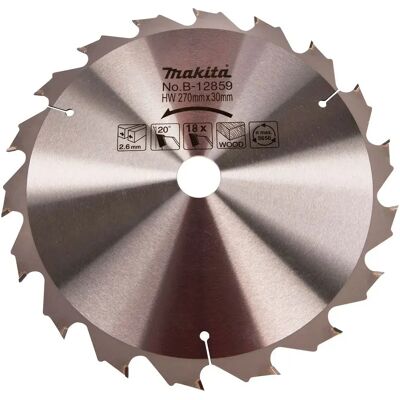 Makita Disco De Sierra Circular Para Madera B-12859 270 Mm Silver One Size Makita Disco De Sierra Circular Para Madera B-12859 270 Mm Silver One Size