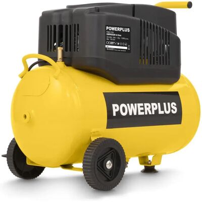 Powerplus Compresor De Aire 1200w Yellow One Size Powerplus Compresor De Aire 1200w Yellow One Size