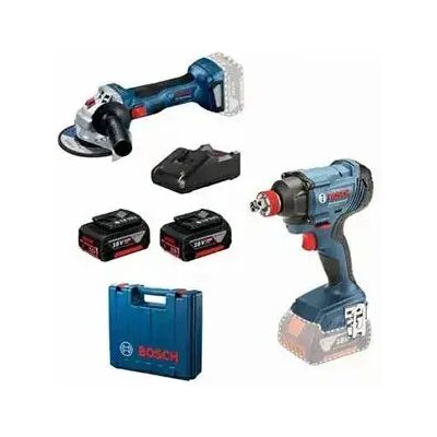 Bosch GDX 180-LI Atornillador de impacto y GWS 180 Amoladora - Kit inalámbrico Bosch GDX 180-LI Atornillador de impacto y GWS 180 Amoladora - Kit inalámbrico