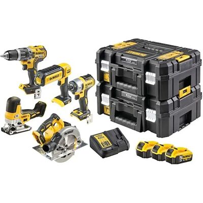 DeWalt Kit De Herramientas Eléctricas Dck500p3t-qw Yellow / Black One Size DeWalt Kit De Herramientas Eléctricas Dck500p3t-qw Yellow / Black One Size
