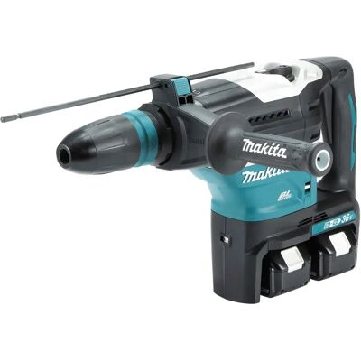 Makita Dhr400zkun Sds Max 2x18v 8j Martillo Demoledor Sin Batería Blue / Black One Size Makita Dhr400zkun Sds Max 2x18v 8j Martillo Demoledor Sin Batería Blue / Black One Size
