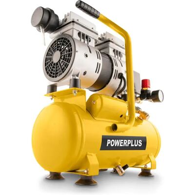 Powerplus Compresor De Aire 550w Yellow / Grey One Size Powerplus Compresor De Aire 550w Yellow / Grey One Size
