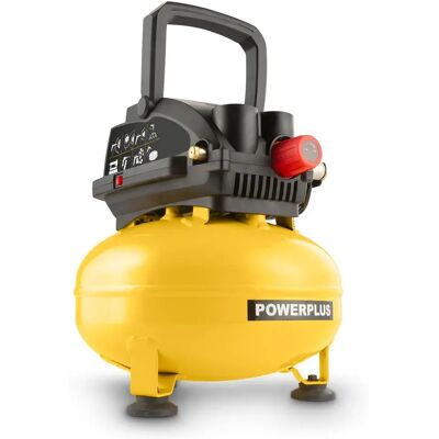 Powerplus Compresor De Aire 750w Black / Yellow One Size Powerplus Compresor De Aire 750w Black / Yellow One Size