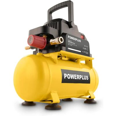 Powerplus Compresor De Aire 750w Yellow / Black One Size Powerplus Compresor De Aire 750w Yellow / Black One Size