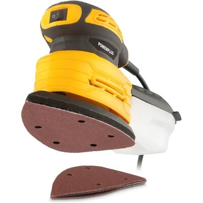 Powerplus Lijadora 180w 5 Piezas Yellow One Size Powerplus Lijadora 180w 5 Piezas Yellow One Size
