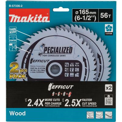 Makita Disco De Sierra Circular Para Madera B-57336-2 Silver One Size Makita Disco De Sierra Circular Para Madera B-57336-2 Silver One Size