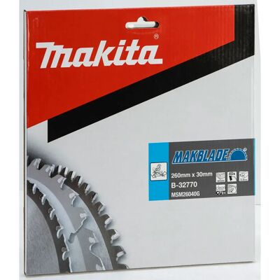 Makita Disco De Sierra Circular Para Madera Makblade 260x30 Silver One Size Makita Disco De Sierra Circular Para Madera Makblade 260x30 Silver One Size