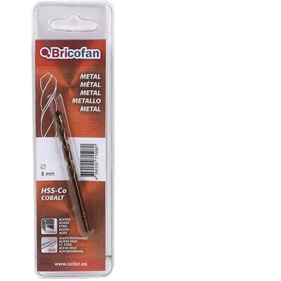 COFAN Modelo 10 mm Broca de Cobalto HSS - Herramienta de perforación COFAN Modelo 10 mm Broca de Cobalto HSS - Herramienta de perforación
