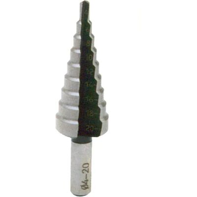 Broca Escalonada Cofan - Acero Rápido, 6-30mm, Corte Preciso Broca Escalonada Cofan - Acero Rápido, 6-30mm, Corte Preciso