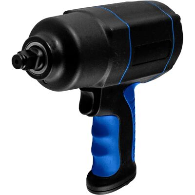 Jbm Pistola De Impacto Neumática 1/2´´ 1200nm Black One Size Jbm Pistola De Impacto Neumática 1/2´´ 1200nm Black One Size