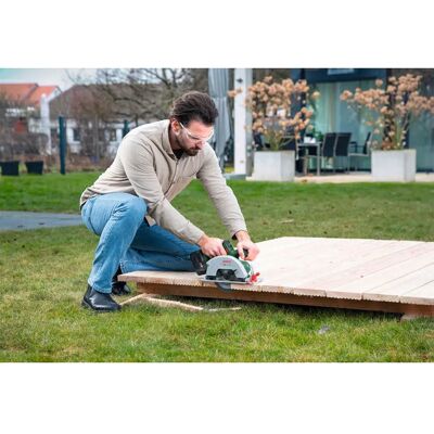 Bosch EasyCirc 18V-48 Sierra Circular Compacta - Herramienta de Corte en Madera Bosch EasyCirc 18V-48 Sierra Circular Compacta - Herramienta de Corte en Madera