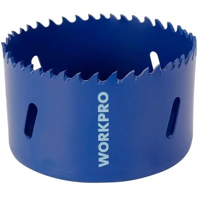 Workpro Sierra De Corona Bimetálica 75x45mm Blue One Size Workpro Sierra De Corona Bimetálica 75x45mm Blue One Size