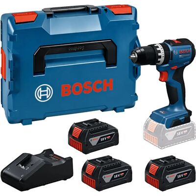 Bosch Taladro Percutor Gsb18v-52 3xgba5.0 Lboxx Multicolor One Size Bosch Taladro Percutor Gsb18v-52 3xgba5.0 Lboxx Multicolor One Size