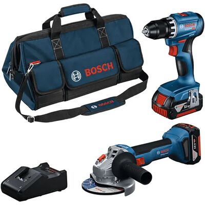 Bosch Kit De Herramientas Eléctricas Gsr 8v-45+gws18v-8+2x4.0ah+bolsa Multicolor One Size Bosch Kit De Herramientas Eléctricas Gsr 8v-45+gws18v-8+2x4.0ah+bolsa Multicolor One Size