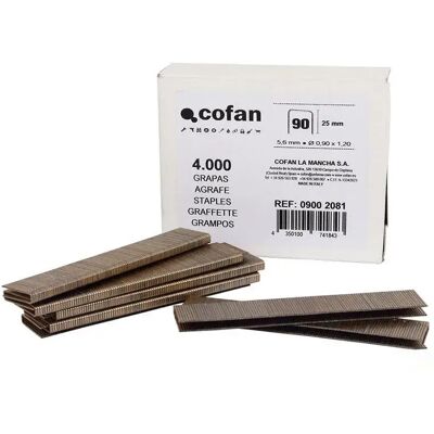 COFAN - 90/25mm - Caja - Grapas COFAN - 90/25mm - Caja - Grapas