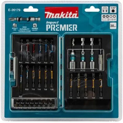 Makita Juego De Destornilladores E-26179 Black / Blue One Size Makita Juego De Destornilladores E-26179 Black / Blue One Size