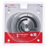 Bosch Multi Material Circular Saw Disc 190x30x2.4/1.8x54t 2 Units Plateado
